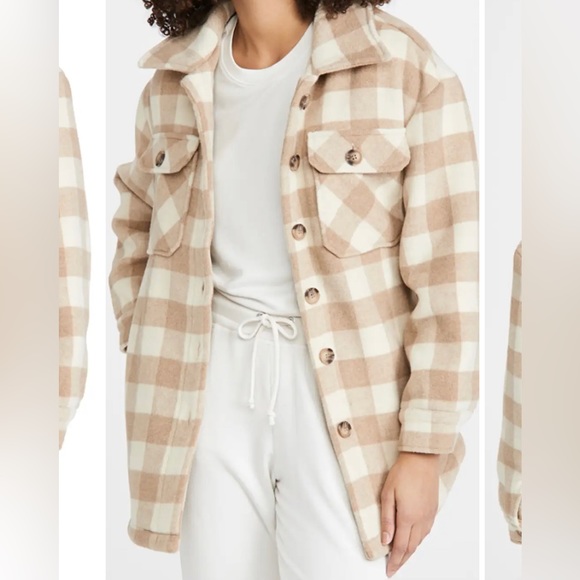 Line & Dot Shacket - Picture 2 of 4